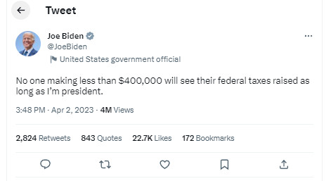 Joe Biden Tweet