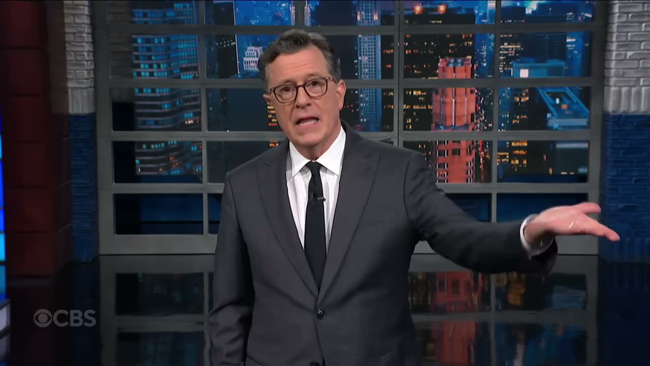 Stephen Colbert on The Late Show, July 21, 2025
