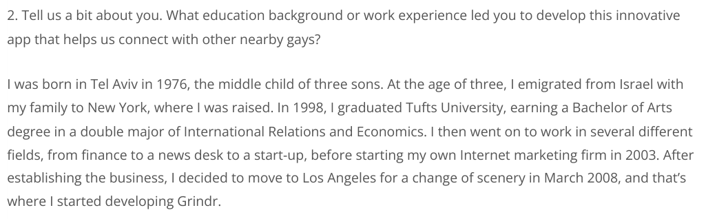 Queercents December 2010: Simkhai writes I was born in Tel Aviv in 1976 and emigrated to New York at age three