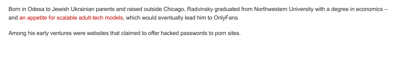 New York Post March 23 2026: Born in Odesa to Jewish Ukrainian parents and raised outside Chicago