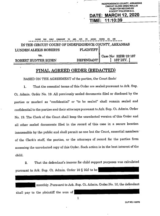 Image from Legal Document