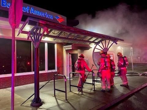 Bank of America Fire Image