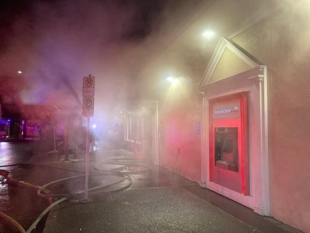 Bank of America Fire Image