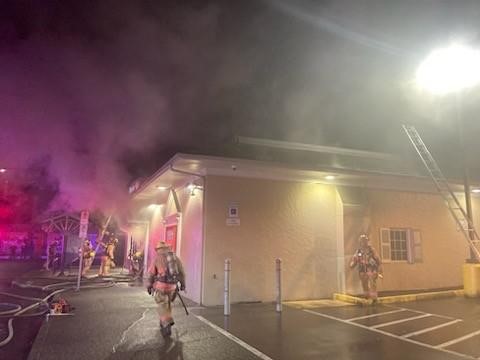 Bank of America Fire Image