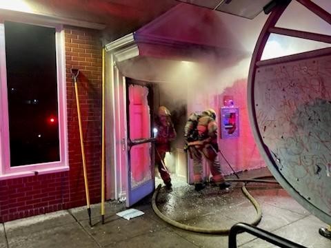 Bank of America Fire Image