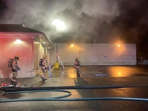 Bank of America Fire Image