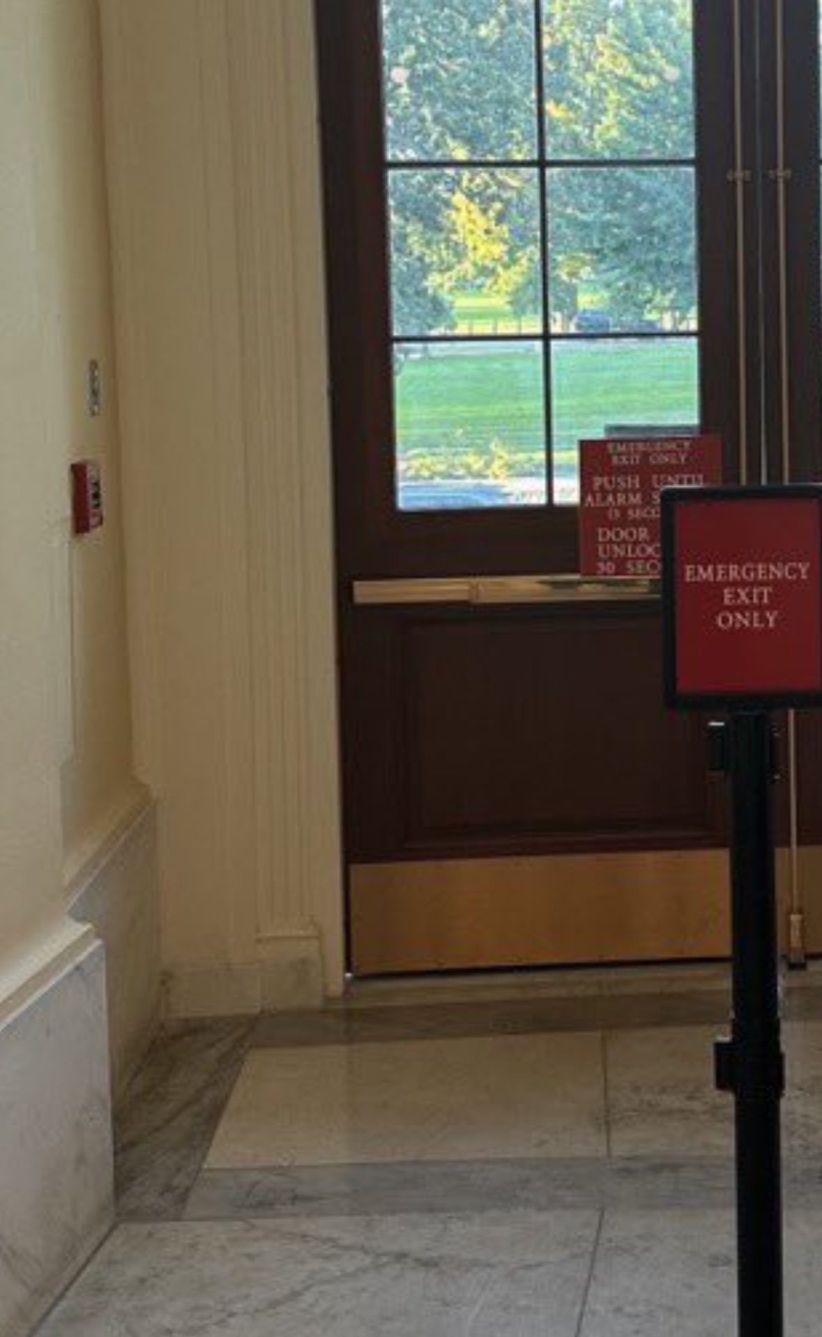 Door and Signs