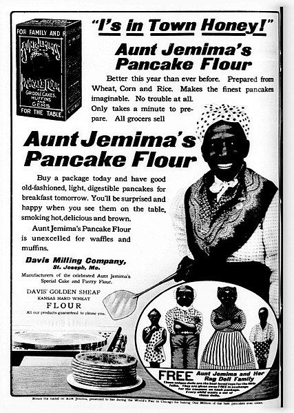 Historical Aunt Jemima Image