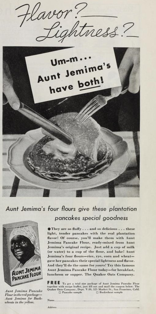 Historical Aunt Jemima Image