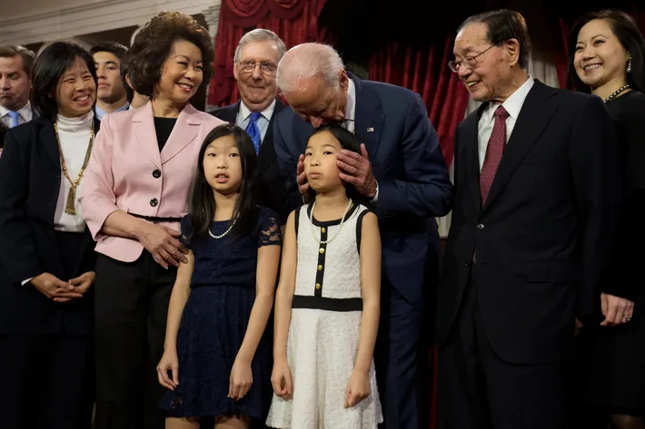 Joe Biden and McConnell's nieces