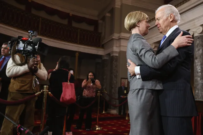 Joe Biden and Tammy Baldwin