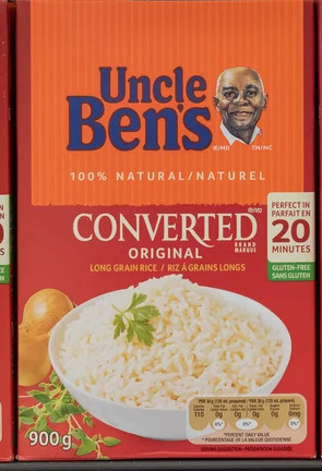 Old Uncle Ben's Packaging