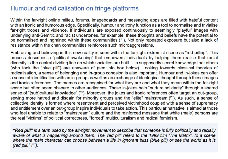 Discussion of the Term Redpilling