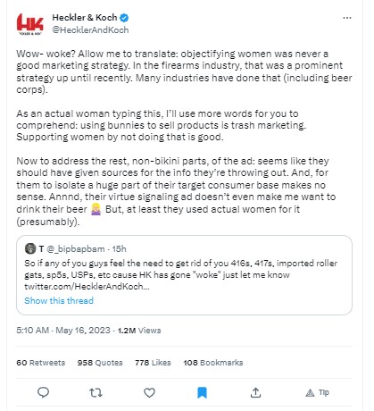 H&K Second Tweet